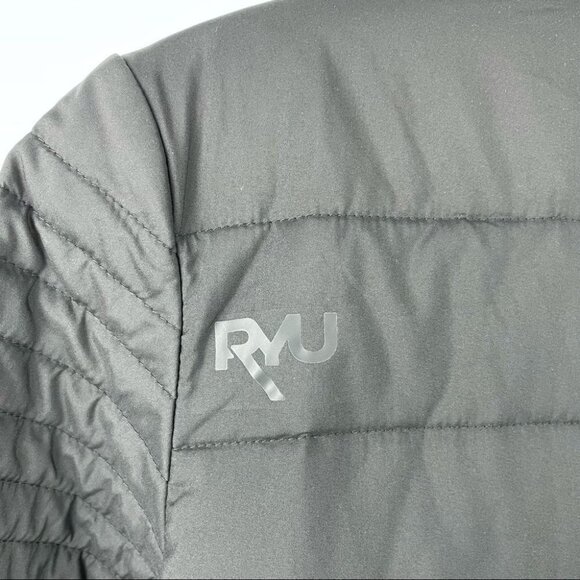 RYU Black Lightweight Puffer Zip Jacket XS - Picture 4 of 8